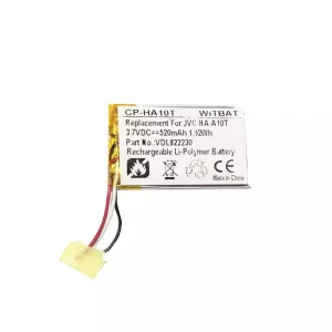 Vervangende accu voor Bluetooth-hoofdtelefoon JVC HA-A10T True Wireless Bluetooth Earphones oplaadcase,VDL822230