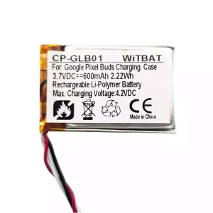 Vervangende accu voor Bluetooth-hoofdtelefoon Google Pixel Buds oplaadcase