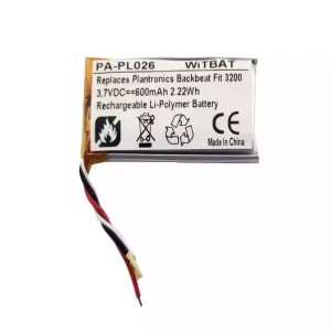 Vervangende accu voor Bluetooth-hoofdtelefoon Plantronics BackBeat FIT 3100 3200 TWS Earbuds Wireless Bluetooth Earphones oplaadcase