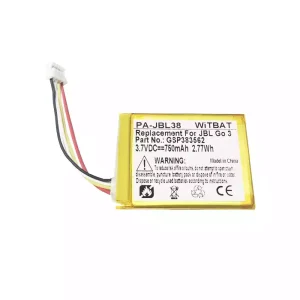 Vervangende accu voor Bluetooth-luidspreker JBL GO 3,GSP383562