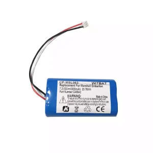 Vervangende accu voor Bluetooth-luidspreker Marshall Emberton II,Emberton,C406A2-2