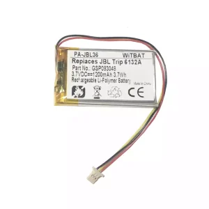 Vervangende accu voor Bluetooth-luidspreker JBL Trip 6132A,GSP083048
