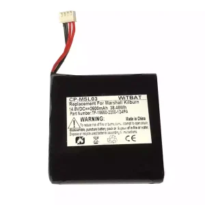 Vervangende accu voor Bluetooth-luidspreker Marshall Kilburn,TF-18650-2200-1S4PA