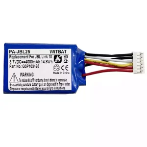 Vervangende accu voor Bluetooth-luidspreker JBL Link 10,GSP103465
