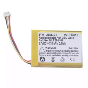 Vervangende accu voor Bluetooth-luidspreker JBL GO 2,MLP284154