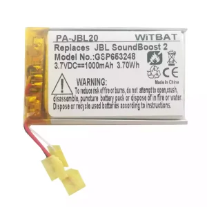 Vervangende accu voor Bluetooth-luidspreker JBL SoundBoost 2,GSP653248